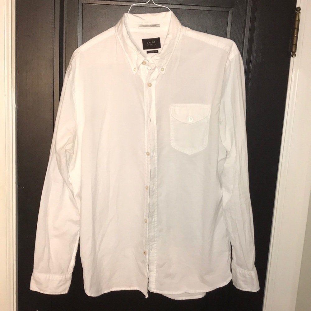 Jachs New York White button-down collared shirt